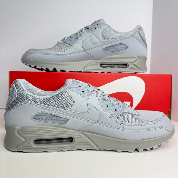 Nike Air Max 90 Wolf Grey Size 15 Men - Picture 2 of 8